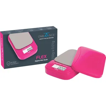 Kuchyňská váha Váha On Balance Flex miniscale, 200g/0,01g, růžová