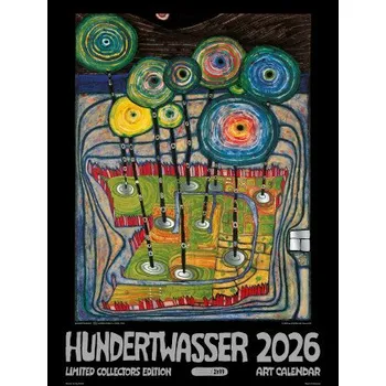 Kalendář Großer Hundertwasser Art Calendar 2026 (Kalendář)