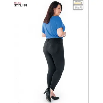 Dámské legíny Nadměrné stahovací legíny STYLING PAULO CONNERTI T-500 XXXXXL
