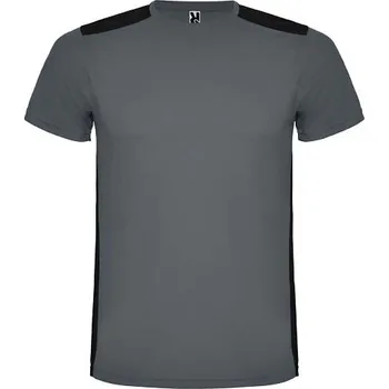 Dívčí tričko Detroit dětské sportovní tričko s krátkým rukávem - Ebenová / Černá, 4