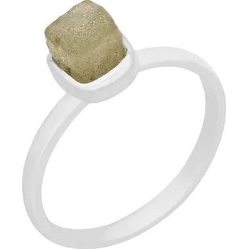 Prsten Prsten ze zlata se žlutým surovým diamantem Gianni