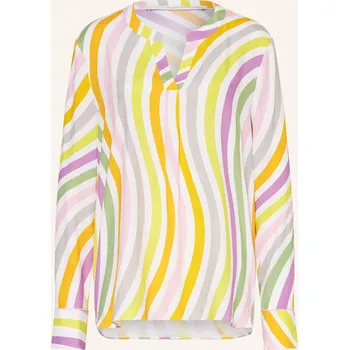 Dámská halenka Herzen's Angelegenheit Dámská Halenka Z Hedvábí, žlutá / bílá...