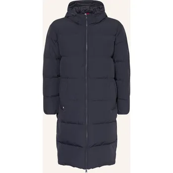 Pánský zimní kabát Tommy Hilfiger Pánský Péřový Kabát, tmavě modrá, 50