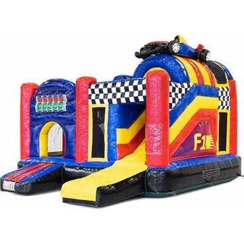 Skákací hrad Skákací hrad se skluzavkou a herními prvky | Záruka 2 roky | Formule