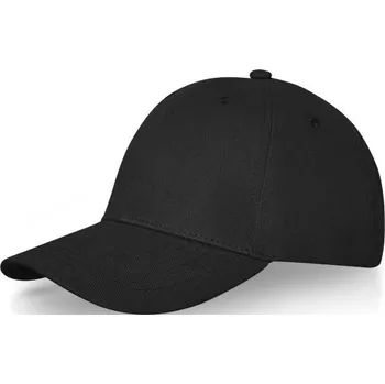 Kšiltovka Davis 6panelová čepice - Černá