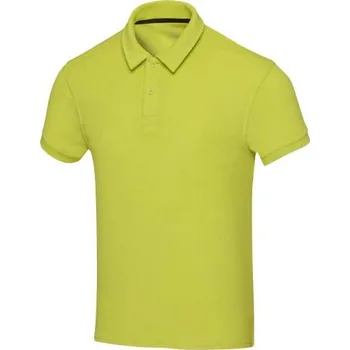 Unisex polo Akoya z recyklovaného froté s certifikací GRS - Limetková, 3XL
