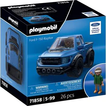 Stavebnice Playmobil PLAYMOBIL® 71858 Ford F-150 Raptor