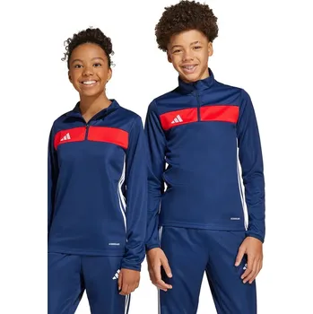 Chlapecká mikina Dětská mikina adidas Performance JD0566 námořnická modř 59X, vel. 128