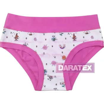 EMY bimba dívčí kalhotky B2952 tm.růžová