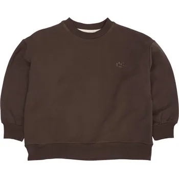 Chlapecká mikina Dětská mikina Classic "Brown" Copenhagen Colors VELIKOST: 128/8 let