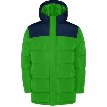 Dámská casual bunda Unisex zateplená bunda Tallin - Kapradinově zelená / Námořnická modrá, L