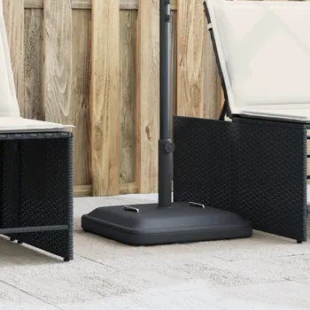 Stínicí technika Stojan na slunečník s úchyty pro tyč Ø 38 / 48 mm 27 kg čtverec