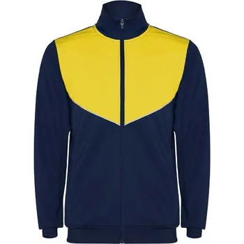 Pánská mikina Evans unisex tepláková souprava - Námořnická modrá / Žlutá, 2XL
