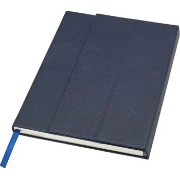 Zápisník Zápisník Alejandra A5 s pevnu obálkou z recyklovaného plastu - Akvamarínová