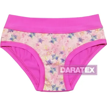 EMY bimba dívčí kalhotky B2966 tm.růžová