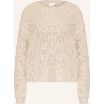 Dámský svetr Comma Dámský Svetr S Třpytivou Přízí, krémová, 40