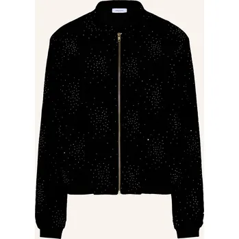 Dámský blejzr Darling Harbour Dámská Bunda S Ozdobnými Kamínky, černá /...