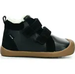 BUNDGAARD BLOOM Black | Dětské zimní zateplené barefoot boty - 23