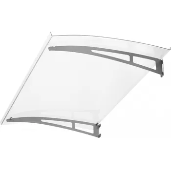 Stříška nad vchodové dveře Robelit M170640 čirá 140 x 90 cm
