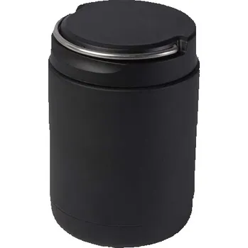 Doveron recyklovaná nerezová krabička o objemu 500 ml - Černá