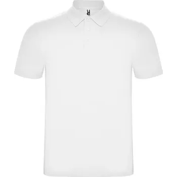 Pánské tričko Austral unisex polokošile s krátkým rukávem - Bílá, 2XL