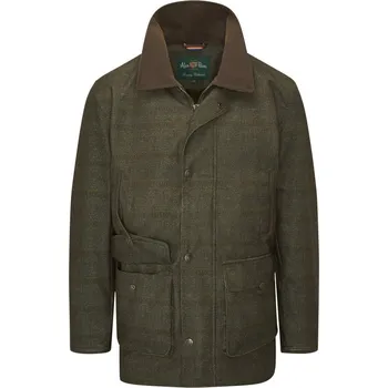 Pánský zimní kabát ALAN PAINE - Didsmere nepromokavý pánský kabát Elon Zelená|Hnědá M