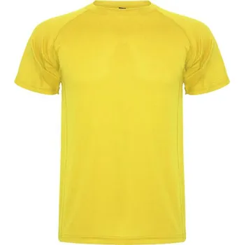 Montecarlo&nbsp;pánské sportovní tričko s krátkým rukávem - Žlutá, 2XL