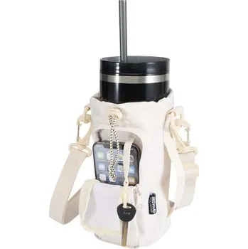 Městský batoh Cestovní taška na láhev Trip Aware™ z recyklovaného materiálu o objemu 2 l - Krémově bílá