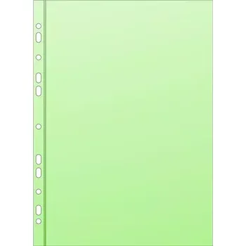 Barevné euroobaly - A4,lesklé,zelené,50 mic,25 ks