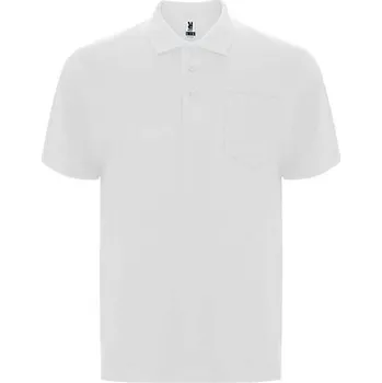 Pánská košile Unisex polokošile s krátkým rukávem Centauro Premium - Bílá, 2XL