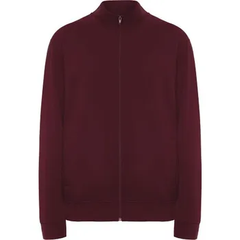 Pánský svetr Ulan unisex celorozepínací svetr - Granátová, L