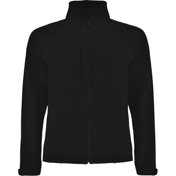 Dámská casual bunda Rudolph unisex softshellová bunda - Černá, 3XL