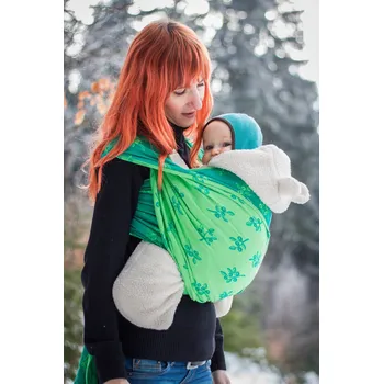 Šátek na nošení dítěte Forest Berry - testovací - šátek na nošení dětí Velikost: 5
