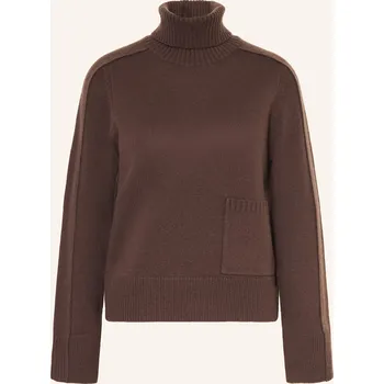 Dámský svetr Ftc Cashmere Dámský Svetr S Rolákem S Příměsí Kašmíru, tmavě...