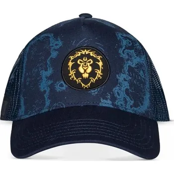 Kšiltovka Difuzed Truckerská šiltovka World of Warcraft - Alliance Modrá