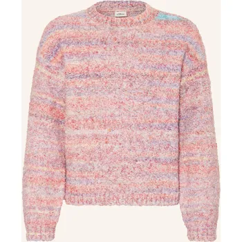 Dámský svetr S.Oliver Red Dívčí Buklé Svetr, fialová / růžová, 134