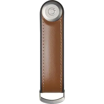 Obal na klíče Orbitkey Hybrid Leather 8,5 cm KHL3.ACN.111 hnědá 88X
