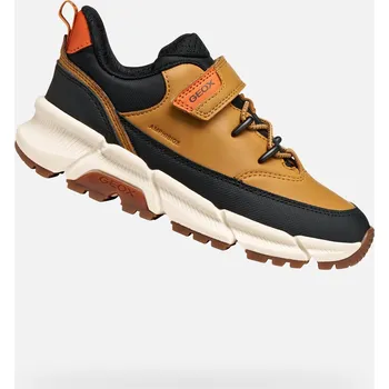 Chlapecké tenisky Chlapecké tenisky GEOX FLEXYPER PLUS J56LCA0MEFUC2006 SVĚTLE HNĚDÁ 39