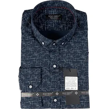 Pánská košile EGO MAN košile pánská EGR-031-2 regular fit 3XL