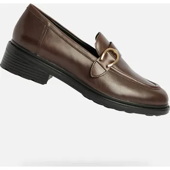 Dámské mokasíny Dámské mokasíny GEOX WALK PLEASURE G009349 HNĚDÁ 39