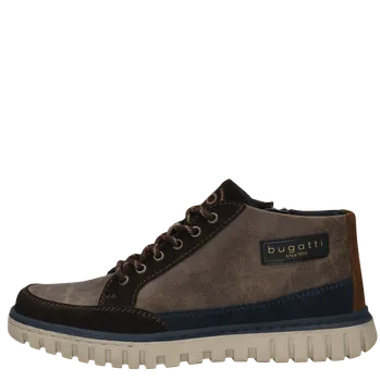 Pánská zimní obuv PÁNSKÉ KOTNÍKOVÉ BOTY BUGATTI 321-ATG32-1900-6100 HNĚDÁ Barva: HNĚDÁ, Velikost: 46