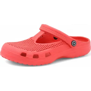 Dámské žabky SAMLUX® Dámské clogsy 001 red Barva: Red, Velikost: 39