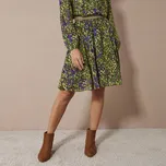 Krátká sukně s potiskem zelená 38/40