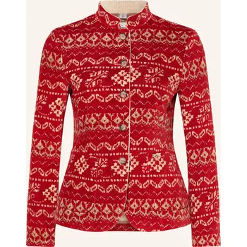 Dámské sako Luis Trenker Dámská Bunda Luranda, červená / krémová, 38