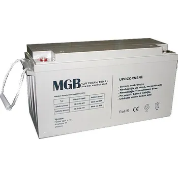 Trakční baterie Trakční akumulátor MGB VRLA AGM 12V/150Ah - 2. jakost