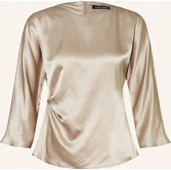 Luisa Cerano Dámská Halenka Z Hedvábí S 3/4 Rukávem, světle...