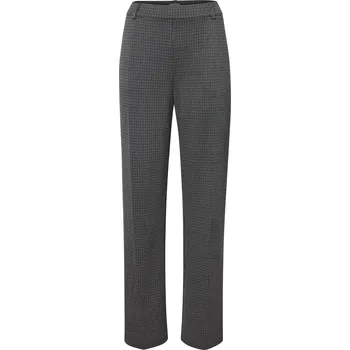 Dámské kalhoty 716924 - Tchibo - Pohodlné žerzejové kalhoty s kostkovaným vzorem - pro ženy - vel. 42 - barva: černá/kostkovaný