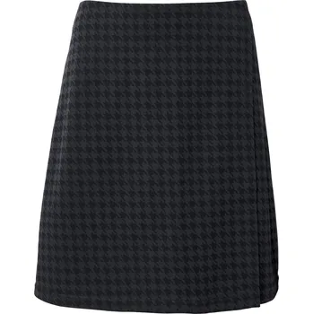 Dámská sukně 716752 - Tchibo - Tepláková sukně s žakárovým vzorem kohoutí stopy - pro ženy - vel. S 36/38 - barva: černá/žakár