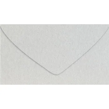 Obálka UNIPAP dopisní obálka metallic 120g C6 114x162mm - stříbrná 5550384 593698