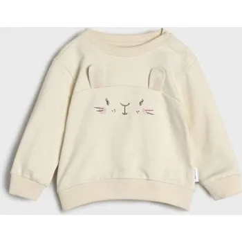 Pánská mikina Sinsay - Mikina - krémová - 3225J-01X - 3225J-01X-68